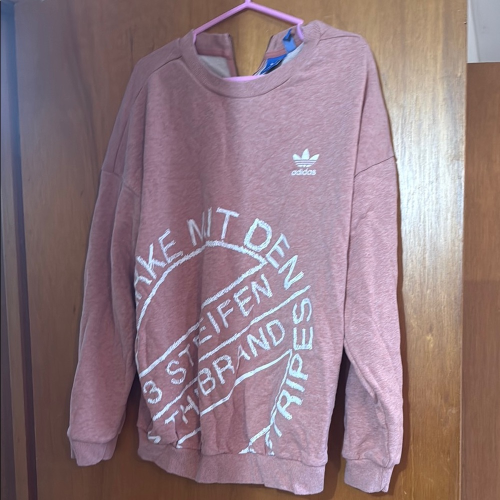 Adidas women’s pink Sweater